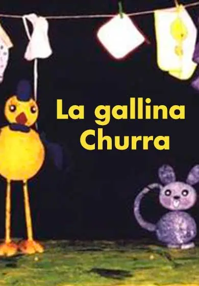 Cartel de La gallina Churra