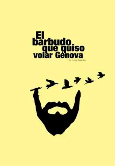 Cartel de El barbudo que quiso volar Génova