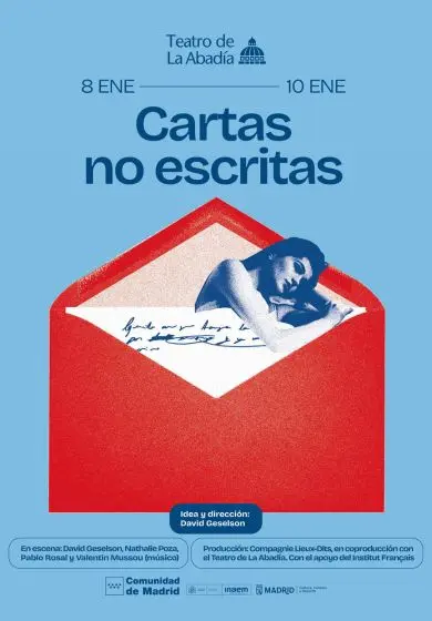 Cartel de Cartas no escritas