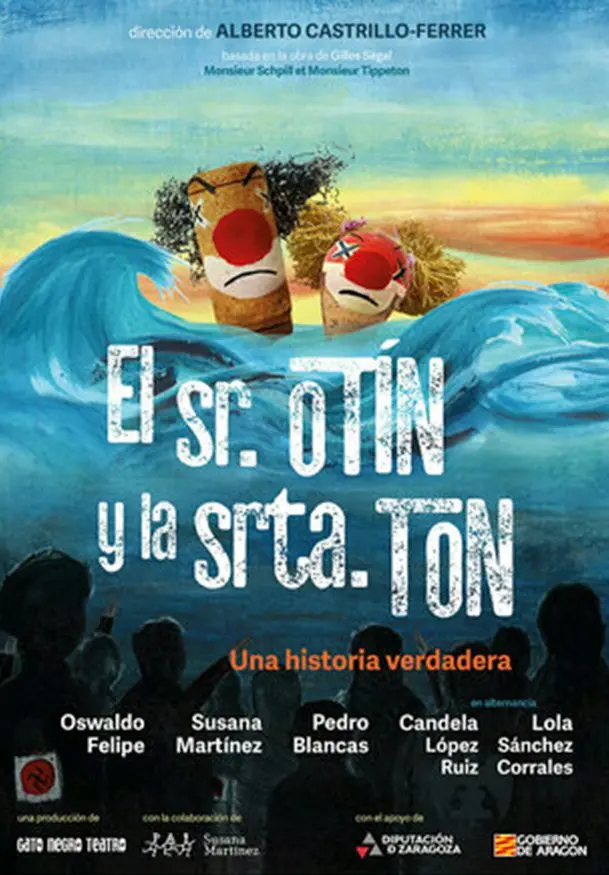 Cartel de El señor Otín y la señorita Ton