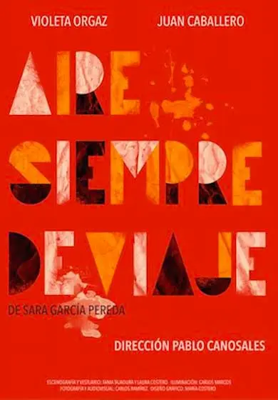 Cartel de Aire siempre de viaje
