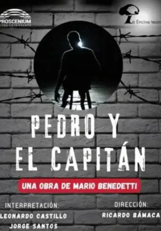 Cartel de Proscenium Teatro: Pedro y el capitán