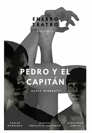 Cartel de Enebro Teatro: Pedro y el capitán