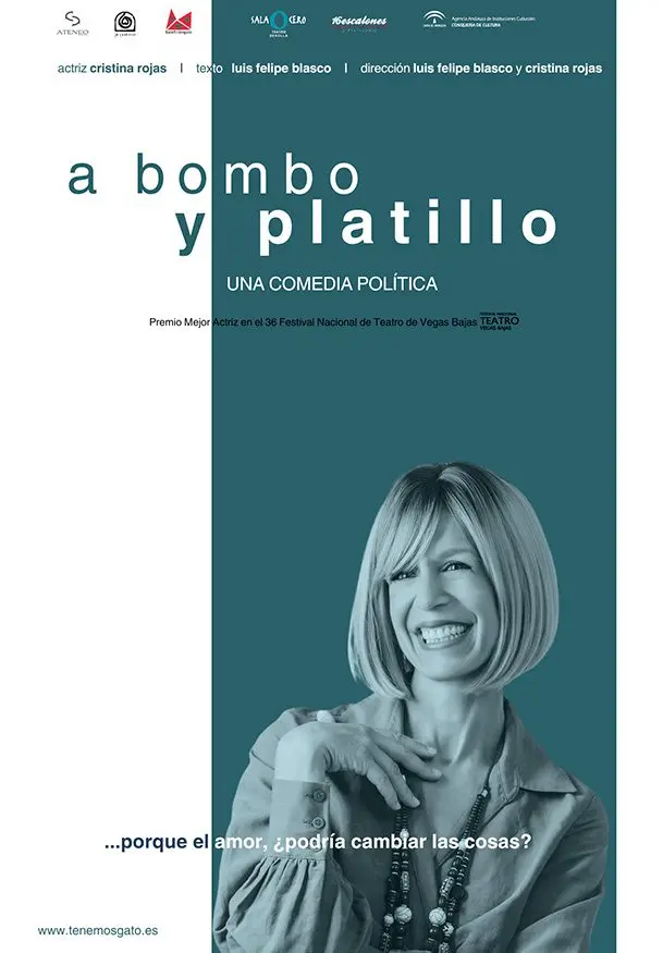 Cartel de A bombo y platillo