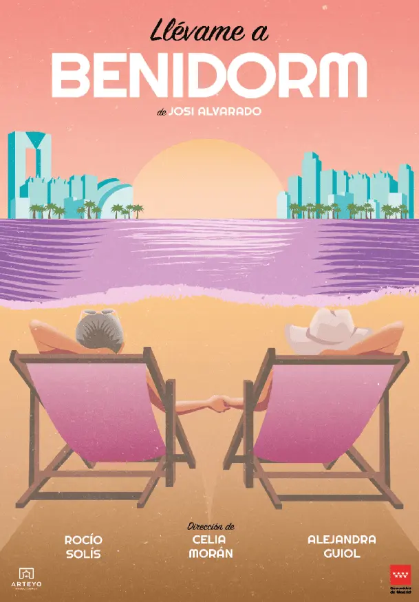 Cartel de Llévame a Benidorm