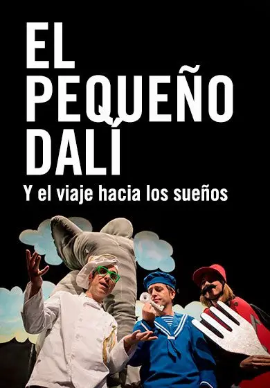 Cartel de El Pequeño Dalí y el camino hacia los sueños
