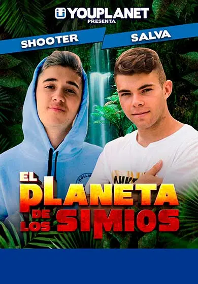 Cartel de Youplanet: El Planeta de los Simi0s