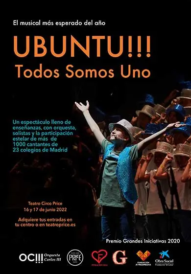 Cartel de Ubuntu!!! Todos somos uno