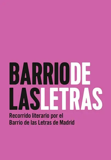 Cartel de Barrio de las Letras