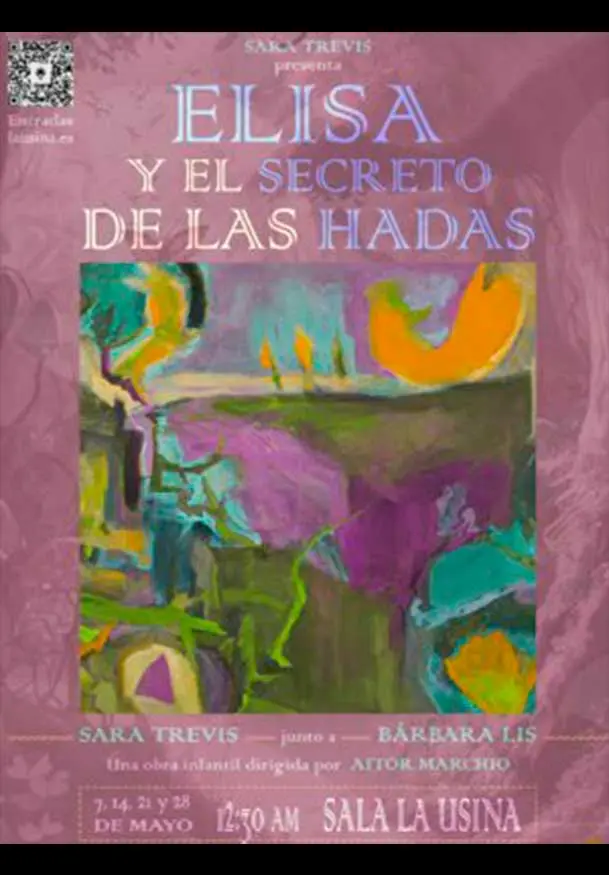 Cartel de Elisa y el secreto de las hadas