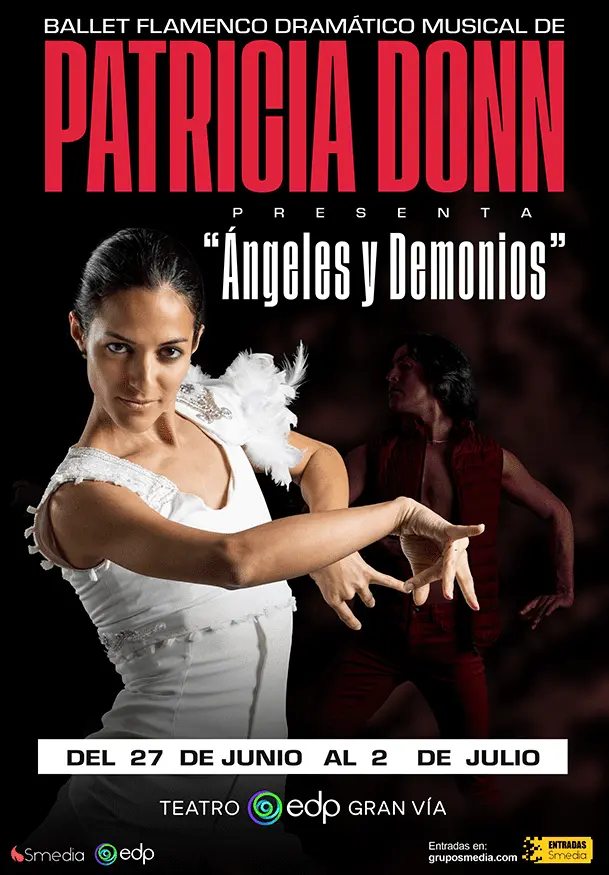 Cartel de Patricia Donn: Ángeles y demonios