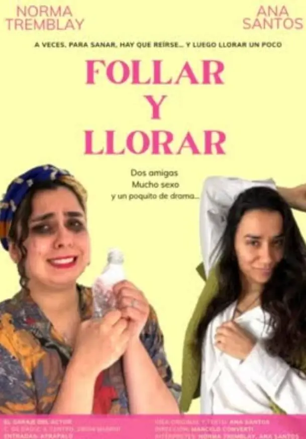 Cartel de Follar y llorar