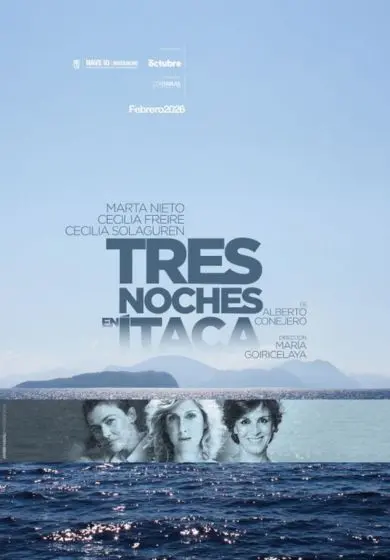 Cartel de Tres noches en Ítaca