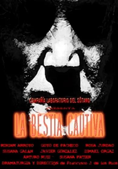 Cartel de La bestia cautiva