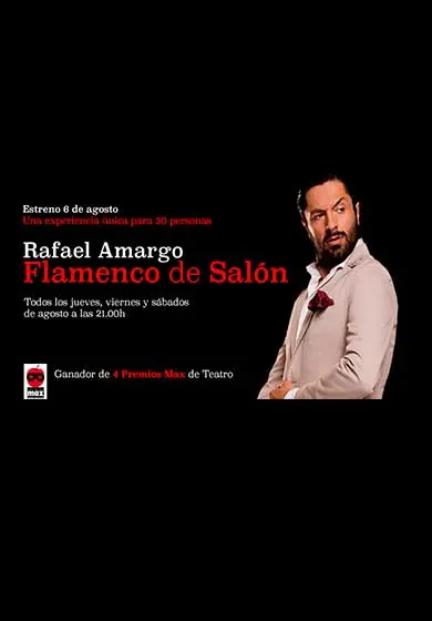Cartel de Rafael Amargo: Flamenco de Salón