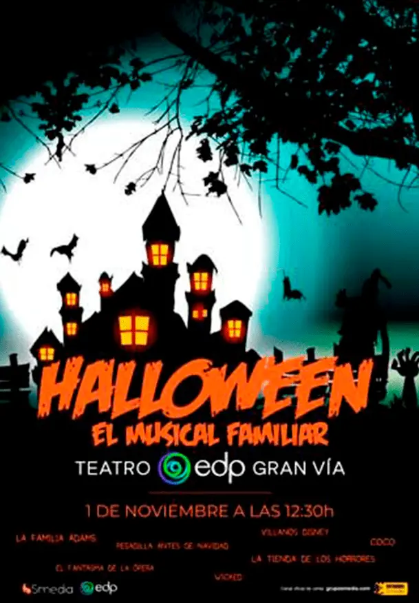 Cartel de Halloween, El Musical Familiar