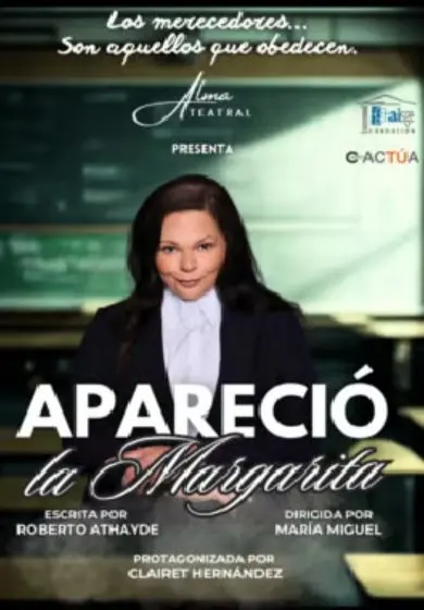 Cartel de Apareció la Margarita