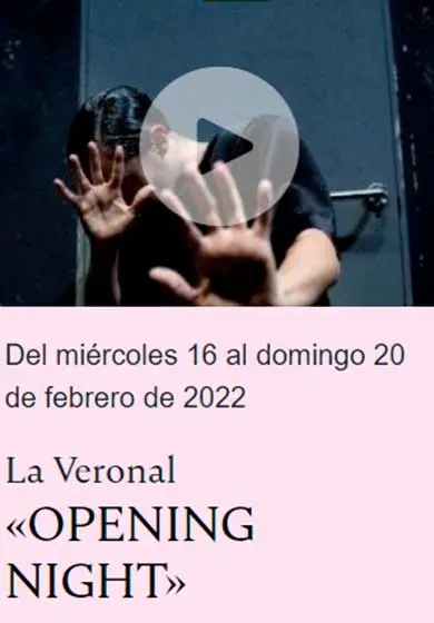 Cartel de Opening Night