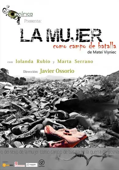 Cartel de La mujer como campo de batalla