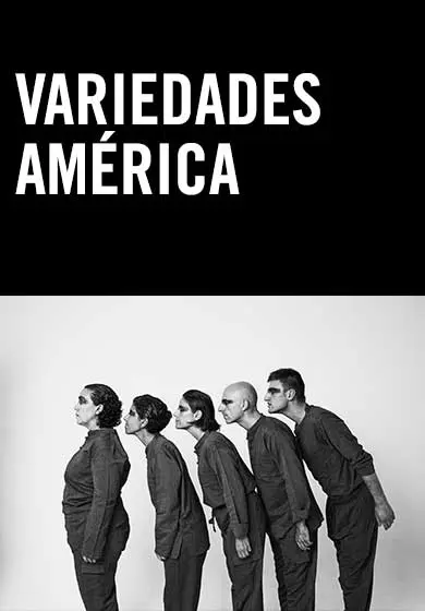 Cartel de Variedades América