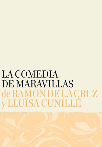 Cartel de La comedia de maravillas