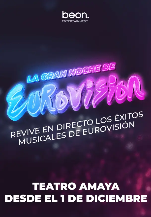 Cartel de La gran noche de Eurovisión