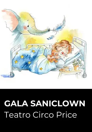 Cartel de Gala Saniclown - La pluma mágica