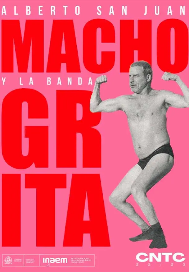 Cartel de Macho grita