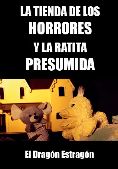 Cartel de La tienda de los horrores y la ratita presumida