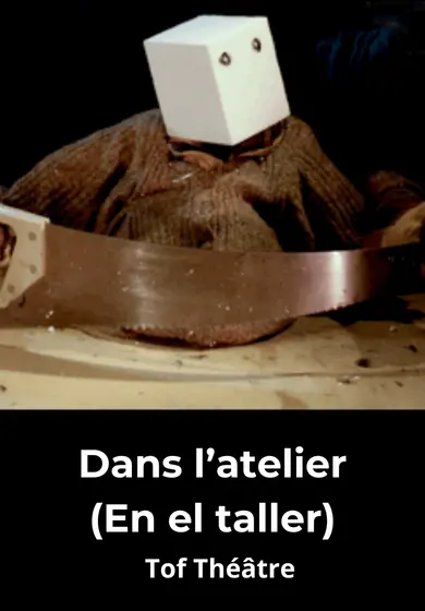 Cartel de Dans l’atelier (En el taller)