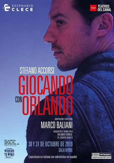 Cartel de Giocando con Orlando