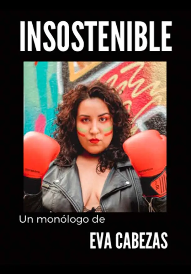 Cartel de Eva Cabezas: Insostenible