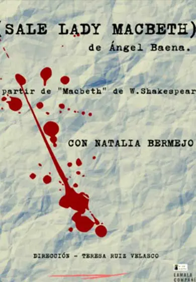 Cartel de Sale Lady Macbeth
