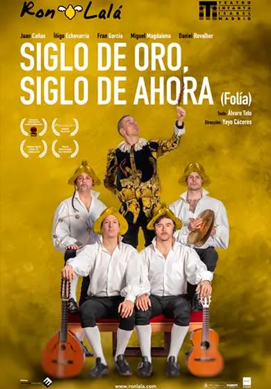 Cartel de Ron Lalá: Siglo de Oro, siglo de ahora