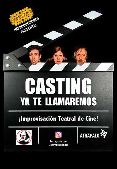 Cartel de Casting. Ya te llamaremos...