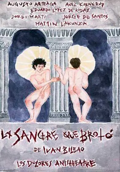 Cartel de La sangre que brotó