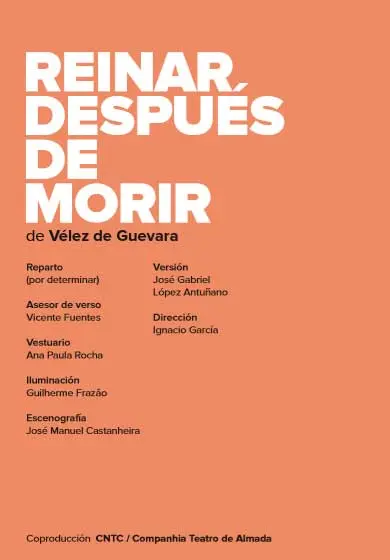 Cartel de Reinar después de morir