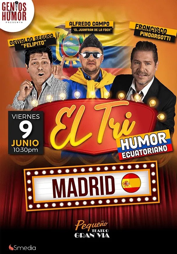 Cartel de El Tri: Humor Ecuatoriano
