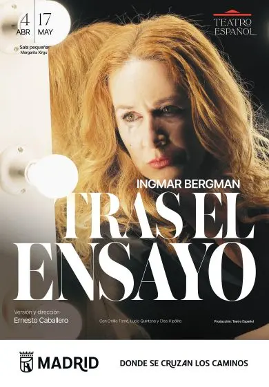 Cartel de Tras el ensayo