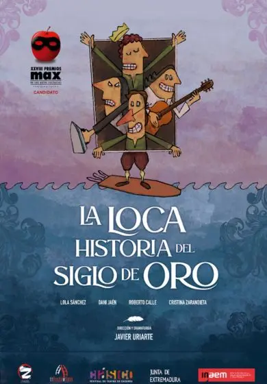 Cartel de La loca historia del Siglo de Oro