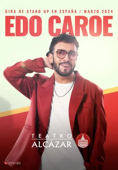 Cartel de Edo Caroe - Gira Stand Up España