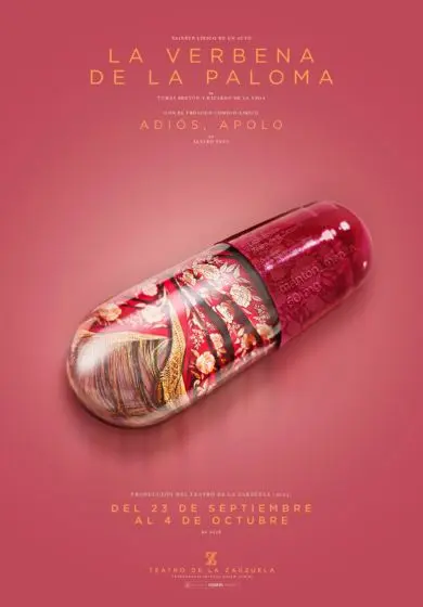 Cartel de La verbena de la paloma