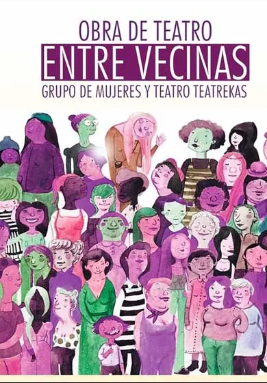Cartel de Entre Vecinas