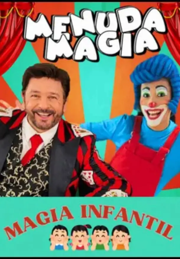 Cartel de ¡Menuda Magia!