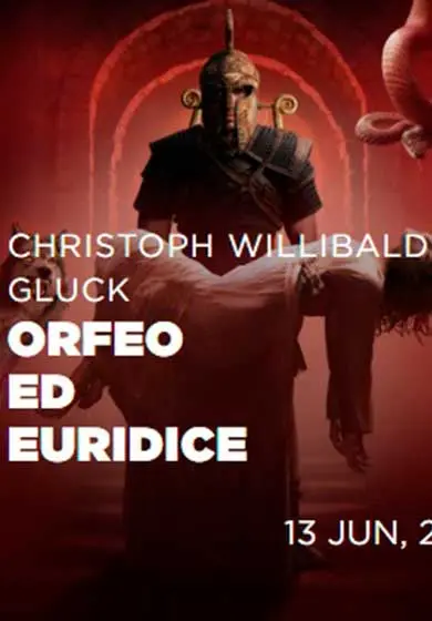 Cartel de Christoph Willibald Gluck: Orfeo ed Euridice