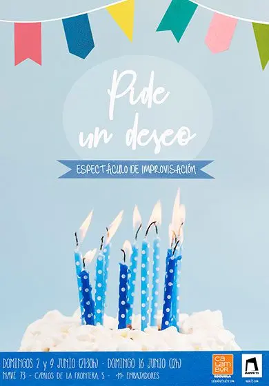 Cartel de Pide un deseo