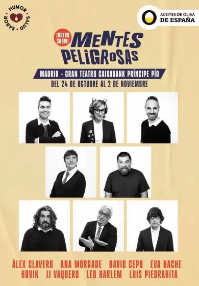 Cartel de Mentes peligrosas