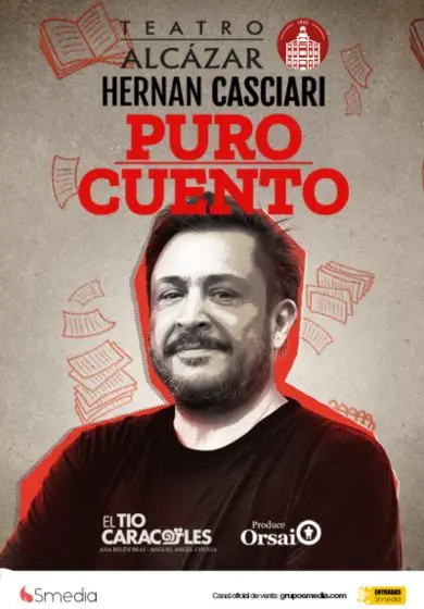Cartel de Puro cuento - Hernán Casciari