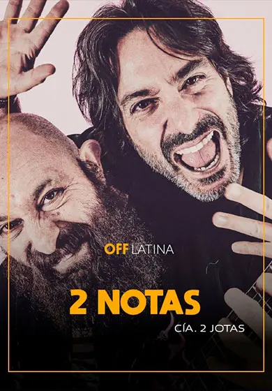 Cartel de Dos notas