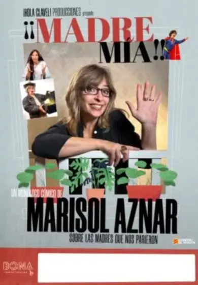 Cartel de ¡¡Madre mía!! - Marisol Aznar